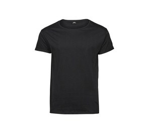 TEE JAYS TJ5062 - T-shirt manches retroussées Noir