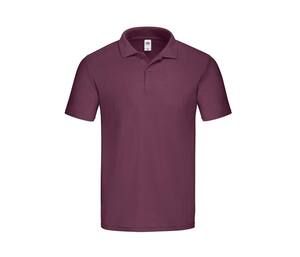 FRUIT OF THE LOOM SC282 - Polo coton Burgundy