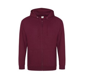 AWDIS JH050 - Sweat zippé Burgundy