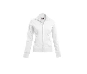 PROMODORO PM5295 - Sweat femme grand zip White