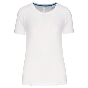 Proact PA4013 - T-shirt de sport à col rond recyclé pour femme White