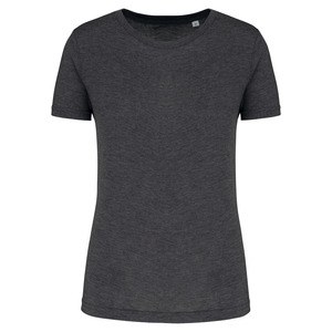Proact PA4021 - T-shirt de sport à col rond Triblend pour femme Dark Grey Heather