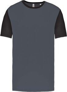 Proact PA4023 - T-shirt manches courtes bicolore adulte Sporty Grey / Black
