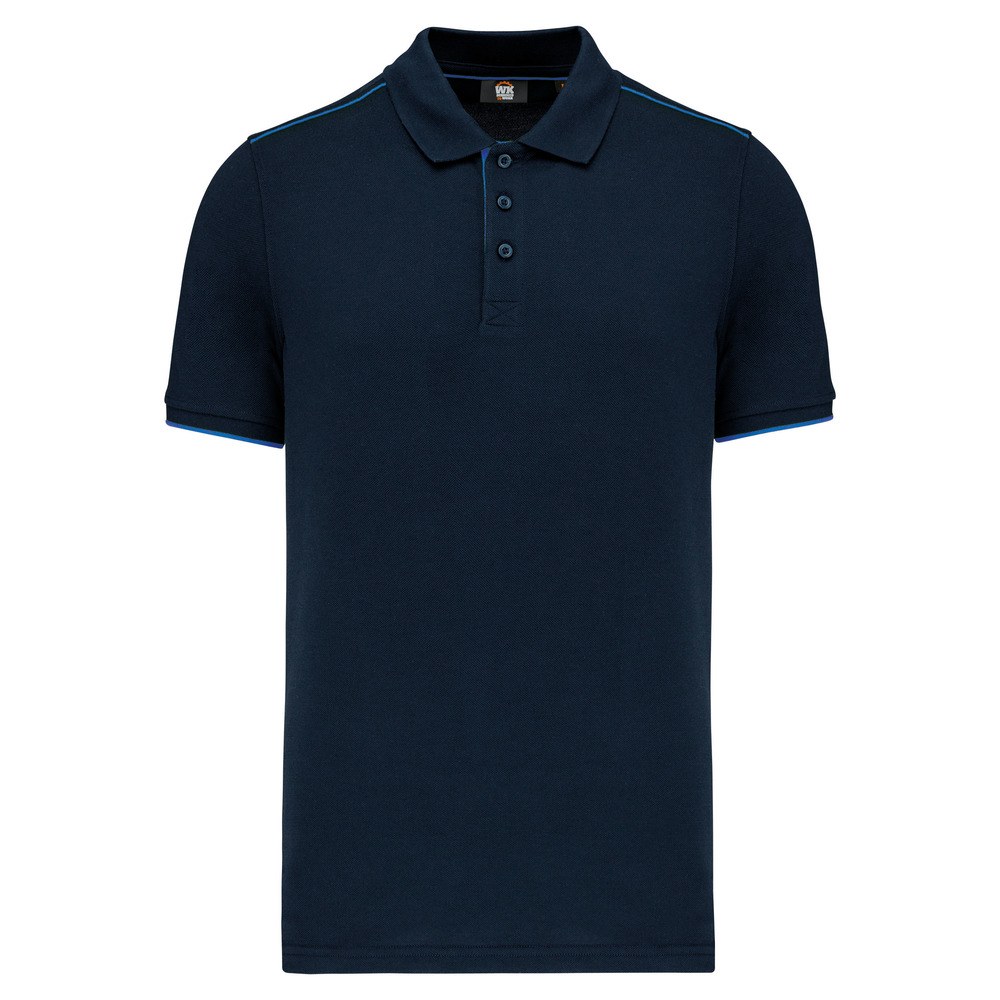 WK. Designed To Work WK270 - Polo contrastant manches courtes homme DayToDay