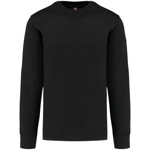 WK. Designed To Work WK4001 - Sweat-shirt à manches montées Black