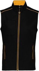 WK. Designed To Work WK6148 - Gilet DayToDay pour homme Black / Yellow