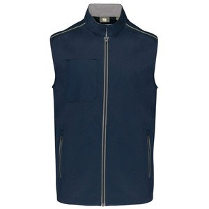 WK. Designed To Work WK6148 - Gilet DayToDay pour homme Navy / Silver