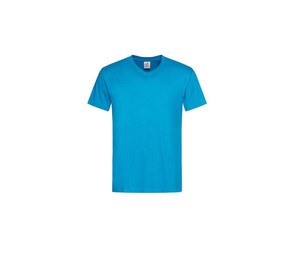 STEDMAN ST2300 - T-shirt homme col V Océan Blue
