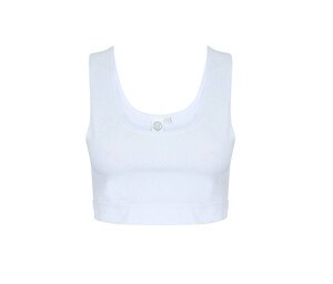 SF Women SK236 - Tee-shirt court femme White/White