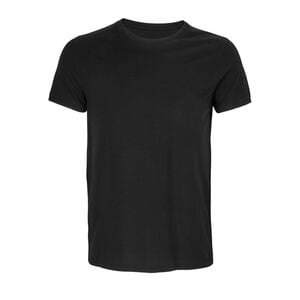 NEOBLU 03775 - Loris Tee Shirt En Coton Piqué Unisexe Noir profond