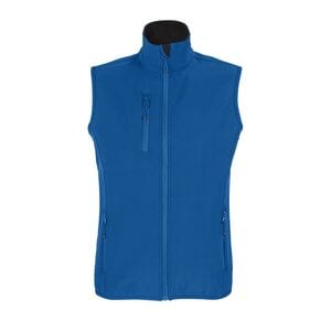 SOL'S 03826 - Falcon Bw Women Veste Femme Zippée Softshell Sans Manche Royal Blue