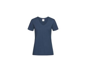 STEDMAN ST2700 - Tee-shirt femme col V Navy Blue