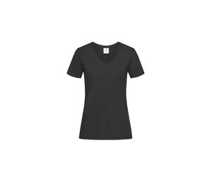 STEDMAN ST2700 - Tee-shirt femme col V Black Opal