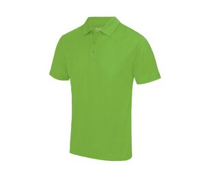 JUST COOL JC040 - Polo homme respirant Lime Green