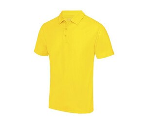 JUST COOL JC040 - Polo homme respirant Sun Yellow
