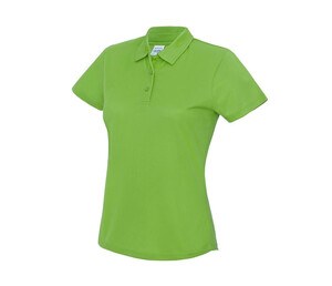 JUST COOL JC045 - Polo femme respirant Lime Green