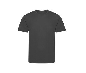 JUST COOL JC201J - Tee-shirt de sport en polyester recyclé enfant Charcoal