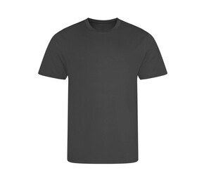 JUST COOL JC201 - Tee-shirt de sport en polyester recyclé Charcoal