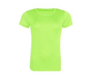 JUST COOL JC205 - Tee-shirt de sport en polyester recyclé femme Vert Electrique