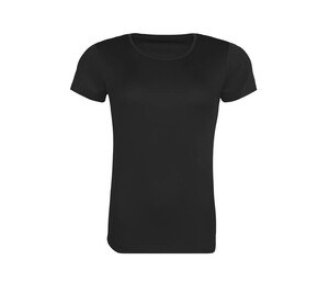 JUST COOL JC205 - Tee-shirt de sport en polyester recyclé femme Jet Black