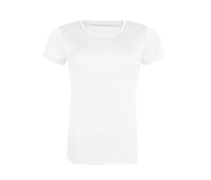 JUST COOL JC205 - Tee-shirt de sport en polyester recyclé femme Arctic White