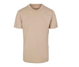 Build Your Brand BY004 - T-shirt col rond Sand