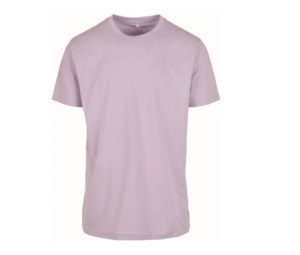 Build Your Brand BY004 - T-shirt col rond Lilac