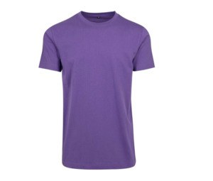 Build Your Brand BY004 - T-shirt col rond Ultra Violet