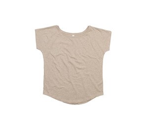 MANTIS MT091 - Tee-shirt femme coupe ample Natural Melange