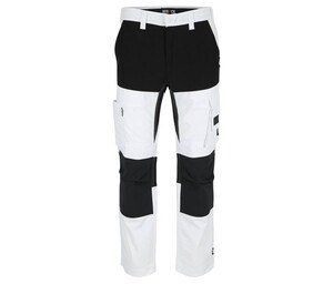 HEROCK HK101 - Pantalon multi-poches Blanc-Noir