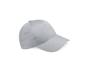 Beechfield BF015 - Casquette 5 Panneaux 100% Coton Light Grey