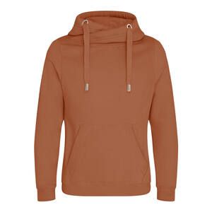 AWDIS JUST HOODS JH021 - Sweat Col Croisé Ginger Biscuit