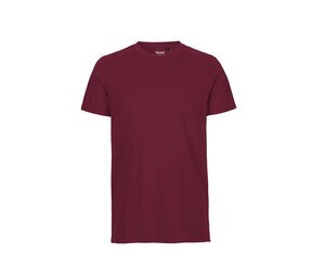 NEUTRAL O61001 - T-shirt ajusté homme Burgundy