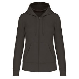 Kariban K4031 - Sweat-shirt écoresponsable zippé à capuche femme Dark Grey