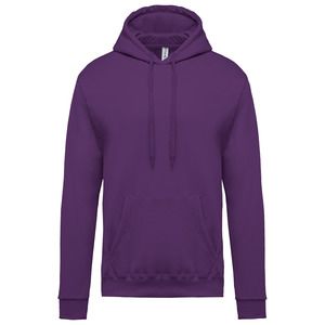 Kariban K476 - Sweat-shirt capuche homme Purple