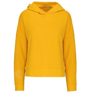 Kariban K494 - Sweat-shirt capuche lounge Bio femme Mellow Yellow