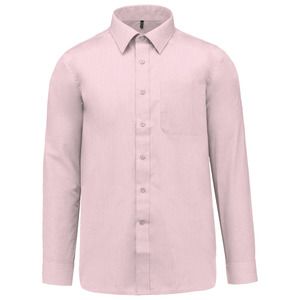 Kariban K545 - JOFREY > CHEMISE MANCHES LONGUES Pale Pink