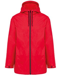 Kariban K6153 - Veste à capuche avec doublure en micropolaire unisexe Red