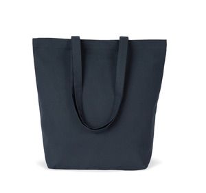 Kimood KI0252 - Sac cabas en coton bio Navy Blue