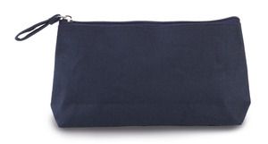 Kimood KI0728 - Trousse de toilette en coton Midnight Blue