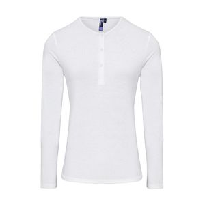 Premier PR318 - T-shirt femme "Long John" White