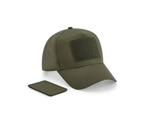 BEECHFIELD BF638 - Casquette 5 pans avec patch amovible