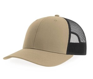 ATLANTIS AT220 - Casquette trucker 6 pans Khaki / Black