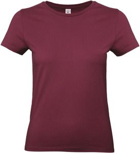 B&C CGTW04T - T-shirt femme #E190 Burgundy