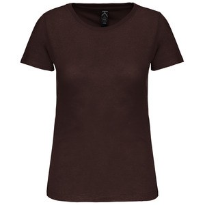 Kariban K3026IC - T-shirt Bio150IC col rond femme Chocolate