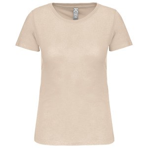 Kariban K3026IC - T-shirt Bio150IC col rond femme Light Sand
