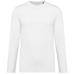 Kariban Premium PK302 - T-shirt Supima® col rond manches longues homme White
