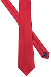 Kariban Premium PK860 - Cravate twill en soie homme Hibiscus Red