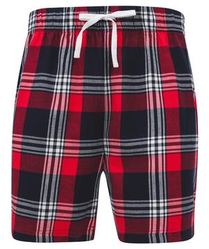 Skinnifit SFM082 - Short à motif tartan