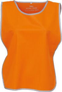 Yoko YHVJ259 - Chasuble à bordure réfléchissante Orange